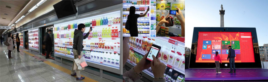 Новейшие технологии в области рекламы – интерактивные конструкции